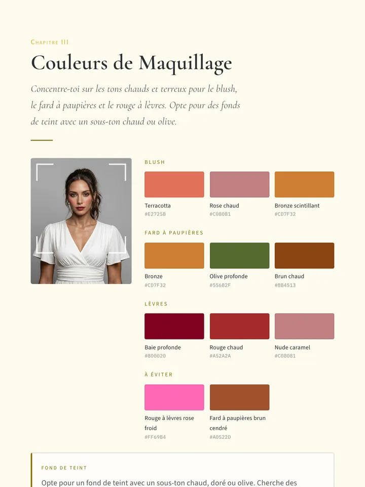 Analyse du Maquillage