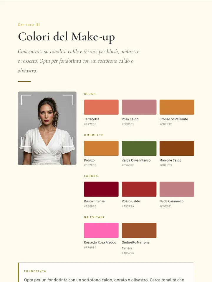 Analisi del Make-up